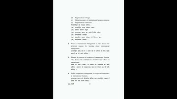 International Human Resource Management M.Com 4th Sem KUK Previous Year Question Paper 2020✌️✌️