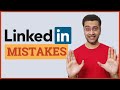 3 linkedin mistakes beginners make 2021  areeb irshad