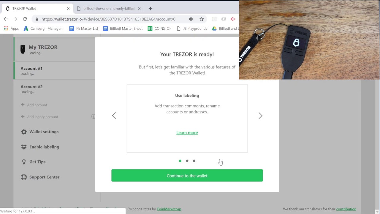 ACSC Lesson 3: How to Recover a Wallet on a Trezor - YouTube