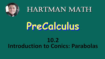 Precalculus 10.2 Introduction to Conics: Parabolas
