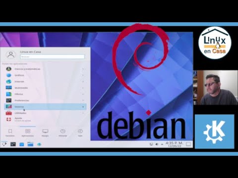 Debian 11 Bullseye - KDE Plasma - ¡Instalación en 4 minutos! [V399]