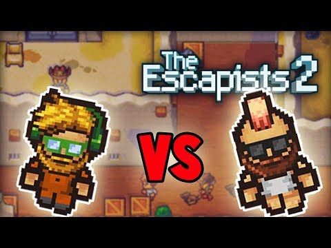 BARON vs BLITZ! Escapists 2 NEW Versus Mode! (Escapists 2 Gameplay Preview)