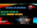 Modern physics problems