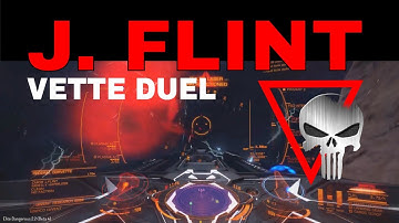 Elite Dangerous - Corvette vs J. Flint Corvette PvP Beta 2.2