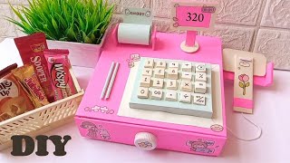 How to make Cash Register toy machine at home | DIY school project | Paper crafts for school