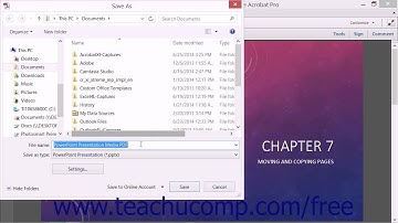Exporting PDFs to Microsoft PowerPoint - Adobe Acrobat XI Training Tutorial Course