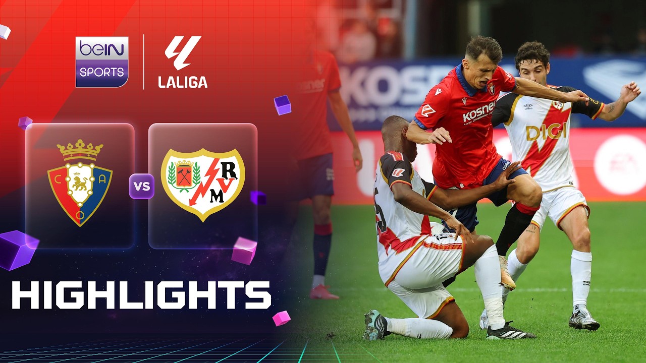 Osasuna 1-1 Rayo Vallecano | LaLiga 26/27 Match Highlights