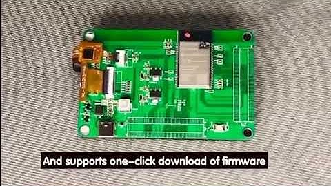 WT32-SC01 3.5-inch ESP32 color touchscreen display