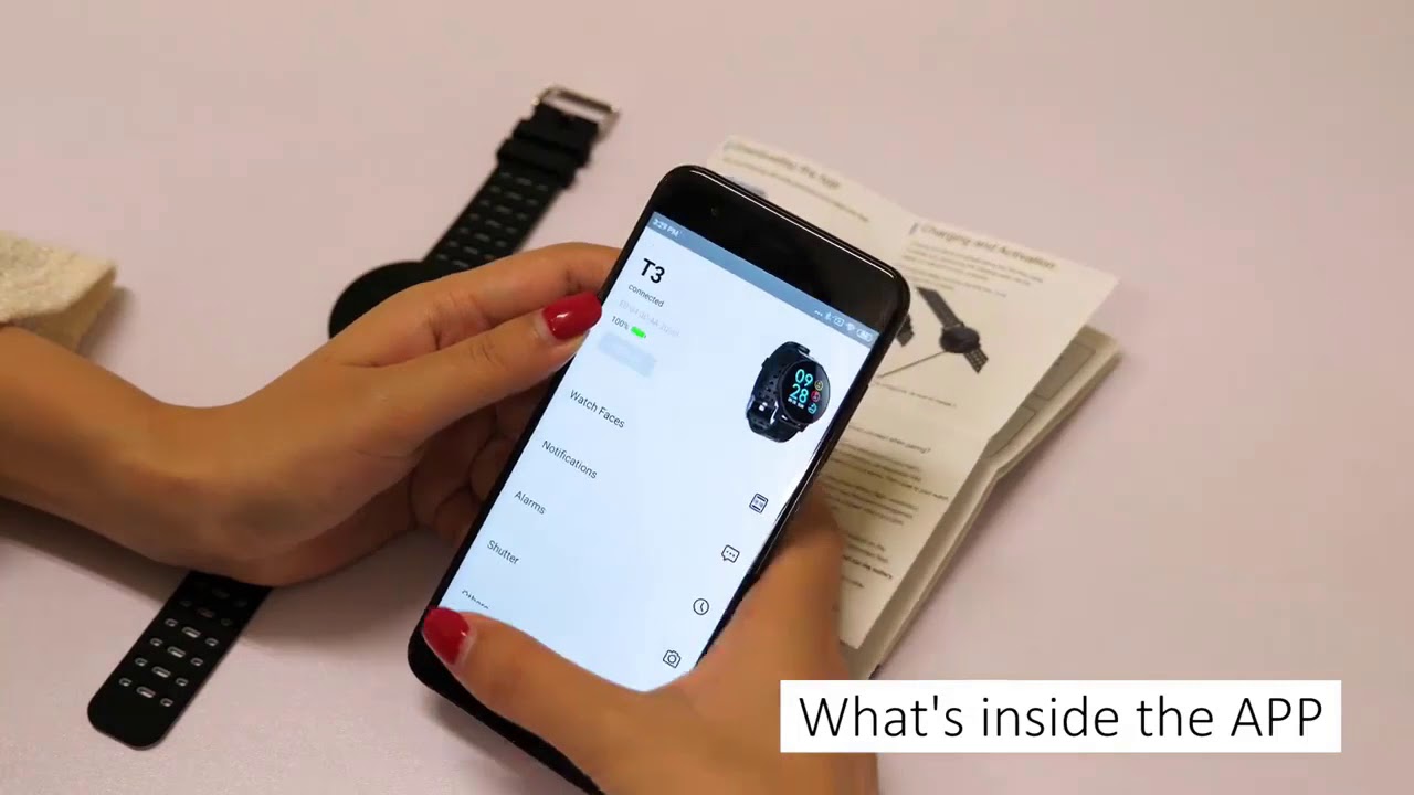 LifeBit SMARTWATCH - YouTube