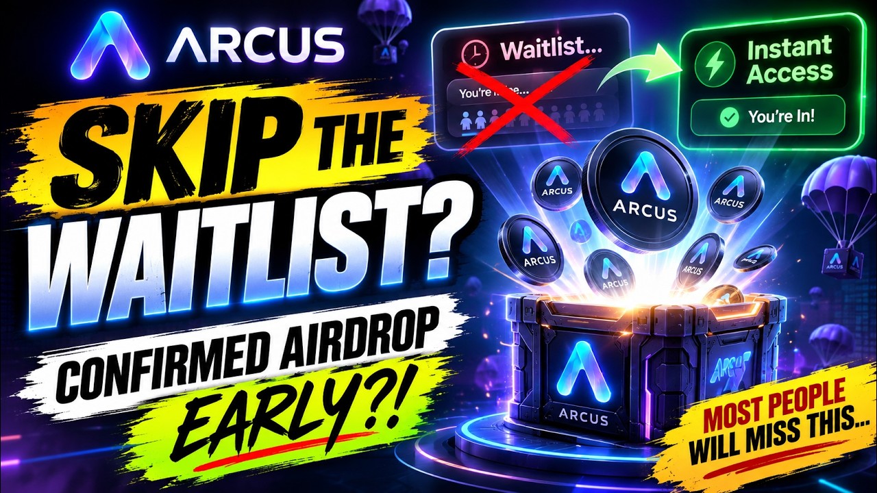 Arcus Airdrop - Skip The Waitlist. Instant Access To Arcus Confirmed Airdrop Early.