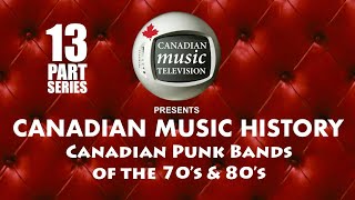 Video thumbnail of "Canadian Punk Bands of the 70s & 80s (2009)"