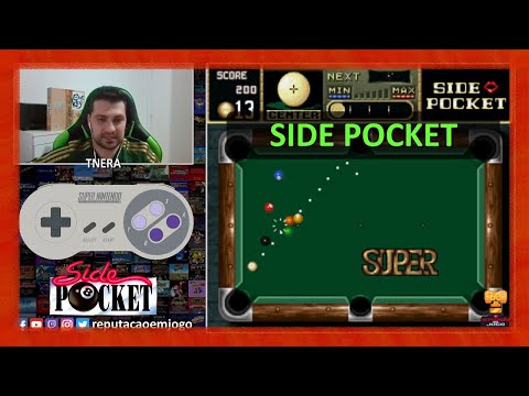 Side Pocket (NES, Snes, Mega Drive) - O clássico da sinuca - Arkade