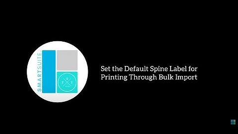 Printing Raeco 12603 spine labels from Global Catalogue