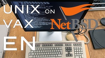 Unix on DEC (digital) VAX - NetBSD on VAXstation 4000 VLC