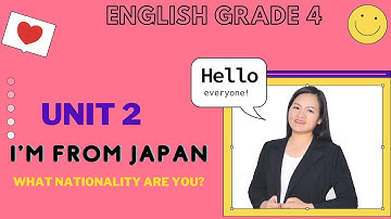 TIẾNG ANH LỚP 4 | UNIT 2 | I