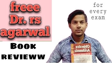 Dr. rs agarwal | objective arithmetic | ssc & railway exam special | #dr.rsagarwal#ssc#railway