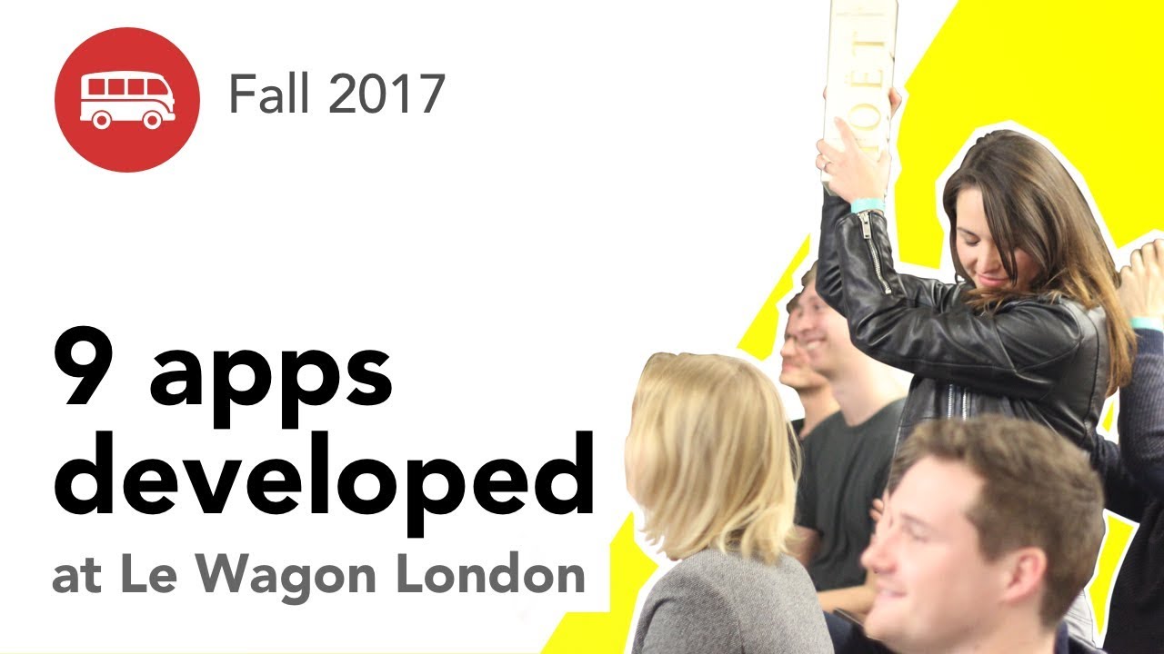 9 apps developed at Le Wagon London Batch 103 YouTube
