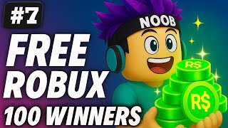 FREE ROBUX Challenge #7 – Only 100 Winners! (Roblox Code Hunt)