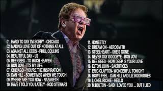 classic soft rock songs---Chicago- Air Supply- Bee Gees- Phil Collins- Steel Heart