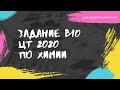 В10 ЦТ 2020. Реакции в растворах. Задачи по химии