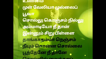 SPB ~ Nilaave Vaa | நிலாவே வா (Tamil Lyrics)