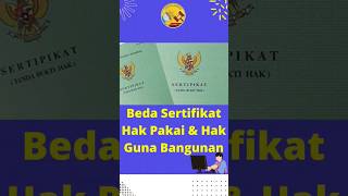 Memahami Beda Sertifikat Hak Pakai & Hak Guna Bangunan