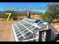 Sunken greenhouse 7  rainwater harvesting cooling tunnel