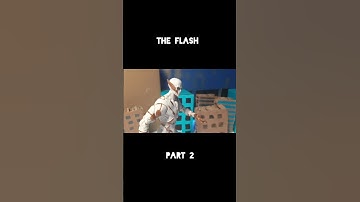 The flash part 2 stop motion #theflash  #stopmotion #shorts #godspeed