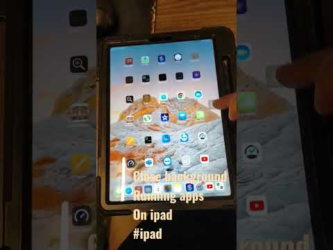 How To Close Background Running Apps On Ipad Pro(ipad Mini IOS)