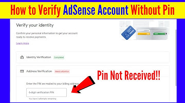 AdSense Pin not received!! | How to Verify Google AdSense Account without Pin 2023