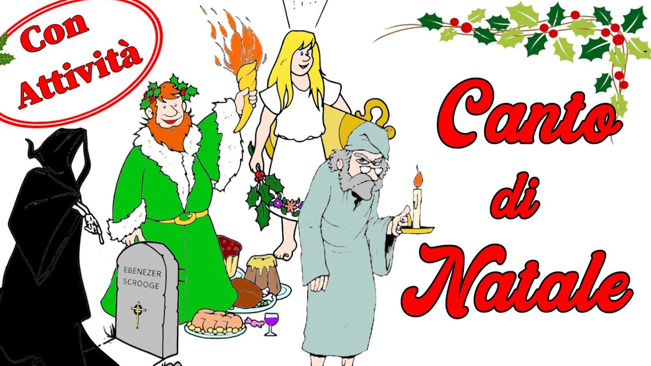 Canto Di Natale Versione Ridotta Pdf 📖🎄 CANTO di NATALE - Storia con Sequenze e Attività di Comprensione