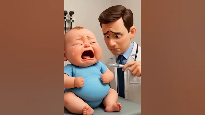 Doctor perform injection and baby crying loudly 😭 | baby cry video | #funnybaby #babycrying
