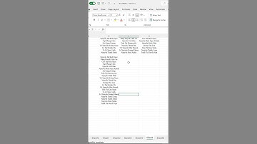 [Thủ thuật Excel] GỘP NHIỀU CỘT THÀNH 1 CỘT TRONG EXCEL! #shorts