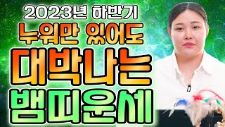 [2023년 하반기 대박나는띠 뱀띠운세] 그동안 많이 힘드셨죠? 금전,재물 대박납니다!! / 2023년 하반…
