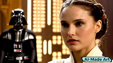 PADMÉ AMIDALA from STAR WARS reimagined | by AI-Made Art