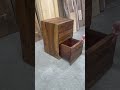 Custom solid wood filing cabinet
