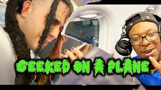 Goldfacemoneywatch x Freaky Ralph - GEEKED ON A PLANE