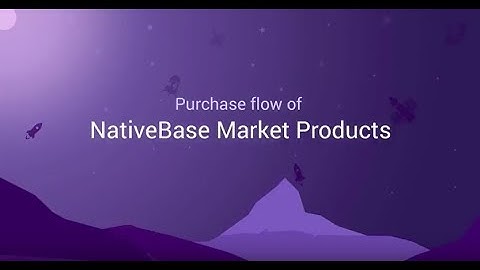 NativeBase Market Purchase Flow