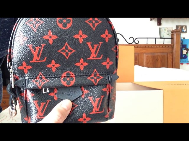 LOUIS VUITTON Monogram Infrarouge Palm Springs Backpack Mini - MyDesignerly