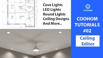 Coohom Tutorial #02 - Ceiling Design Made Easy!
