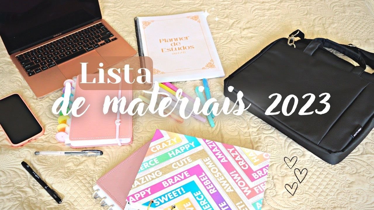 Materiais escolares | Faculdade 2023