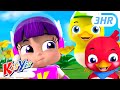 2 Little Dicky Birds + More | Best of KiiYii Songs | ABC and 123 | Nursery Rhymes &amp; Kids Songs