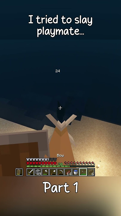 Minecraft Slaying Playmate Part 1