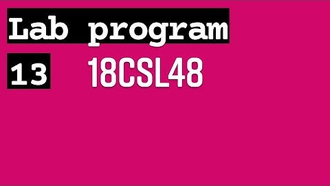 18CSL48 || 13. Interface a DAC and generate triangular and square waveforms || VTU 4th SEM CSE