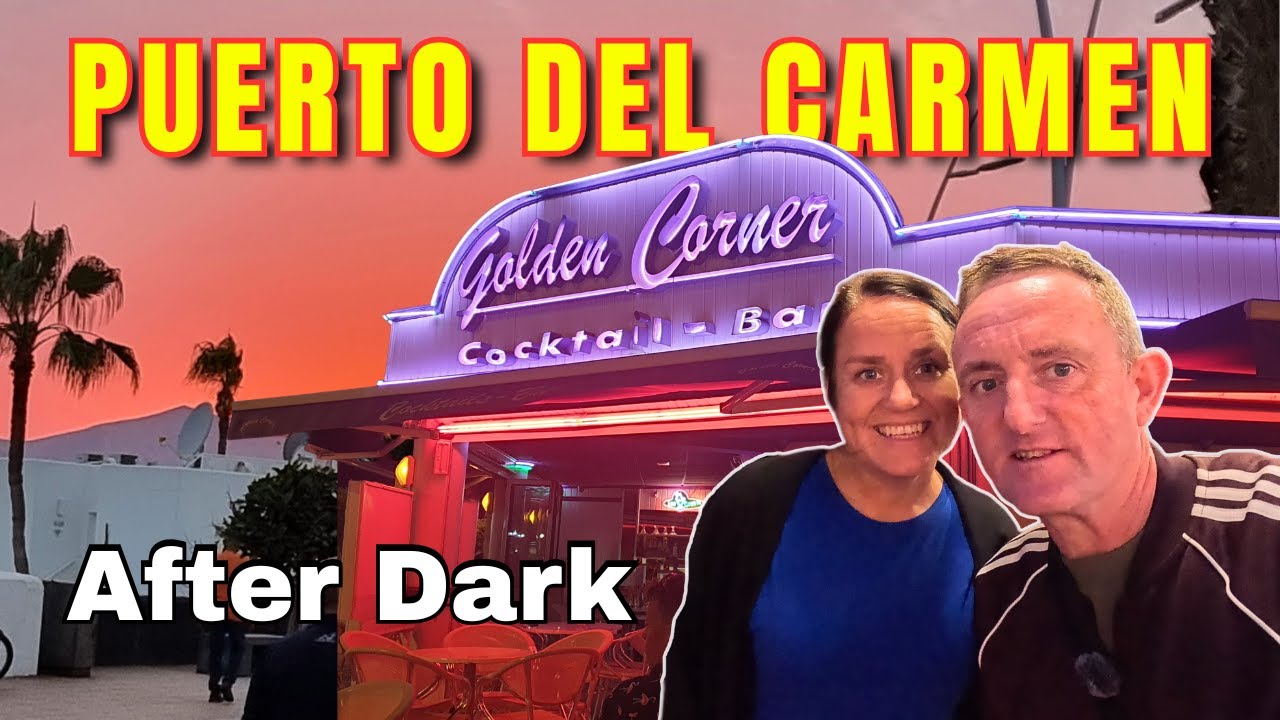 Мы этого не ожидали… Ночная прогулка по набережной в Пуэрто-дель-Кармен.