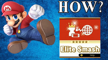 How to Get MARIO into ELITE SMASH