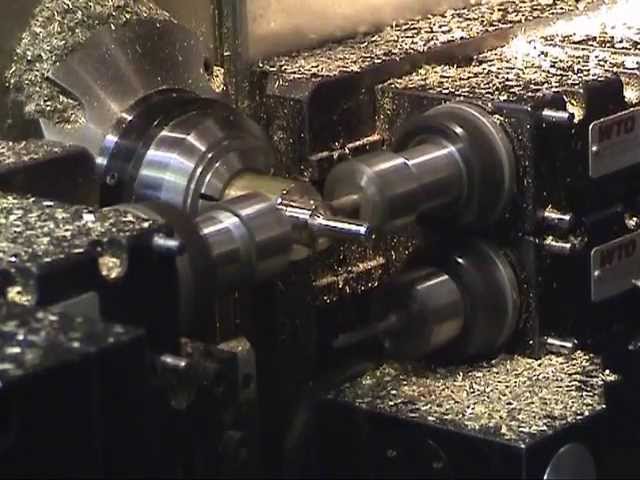 MANURHIN K'MX SWING 1026 swiss automatic lathe / TAJMAC-ZPS - YouTube