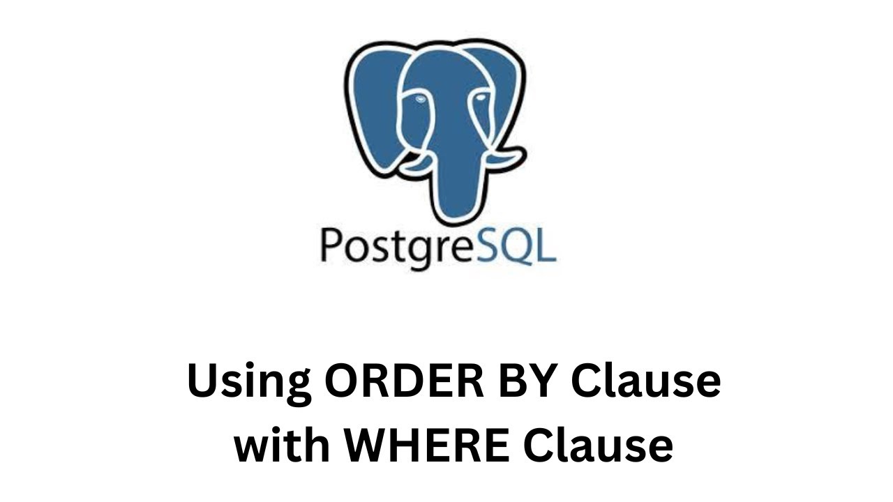 using-order-by-clause-with-where-clause-youtube