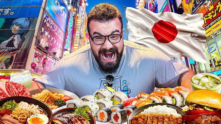 JAPONYA'DA DÜNYALARI YEDİM!