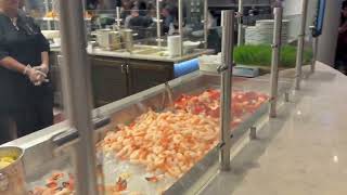 ヤンキースタジアム　レジェンズスイート　レストラン（下層）